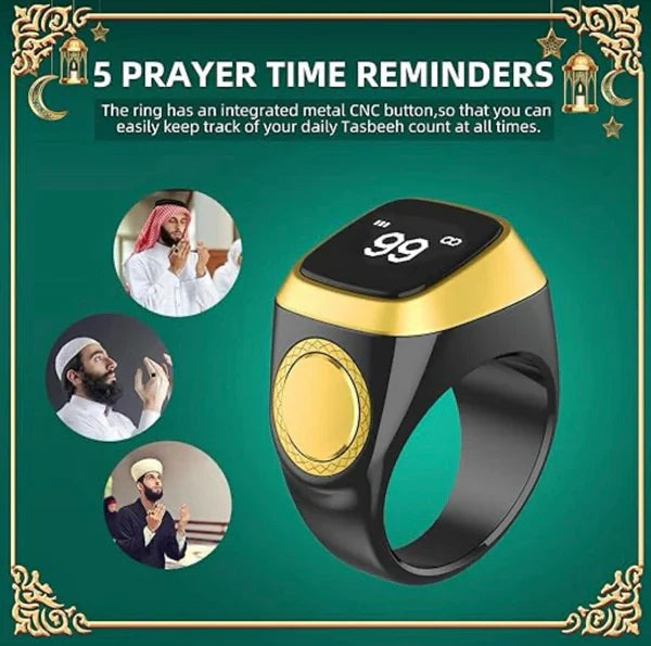 𝐇𝐚𝐩𝐩𝐲 𝐂𝐚𝐫𝐭 Tasbeeh Ring – خاتم تسبيح