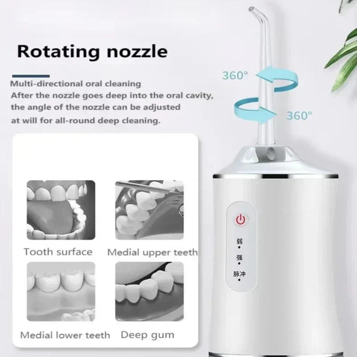 𝐇𝐚𝐩𝐩𝐲 𝐂𝐚𝐫𝐭™3 In 1 Oral Irrigatorجهاز ري الفم 3 في 1