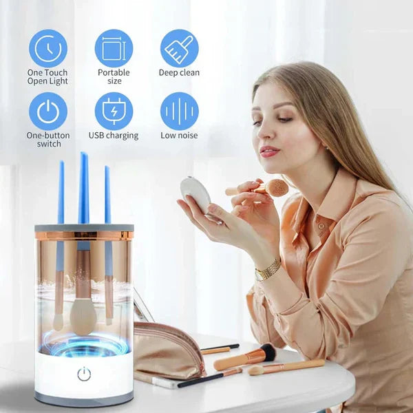 𝐇𝐚𝐩𝐩𝐲 𝐂𝐚𝐫𝐭™ Makeup Brush Cleaner – منظف فرش المكياج