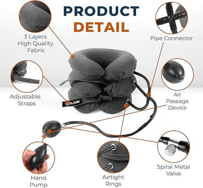 𝐇𝐚𝐩𝐩𝐲 𝐂𝐚𝐫𝐭 Cervical Neck Traction Device | جهاز شد الرقبة العنقي