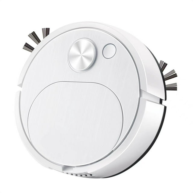 𝐇𝐚𝐩𝐩𝐲 𝐂𝐚𝐫𝐭 3-IN-1 Automatic Robot Vacuum Cleaner – مكنسة روبوت أوتوماتيكية 3 في 1