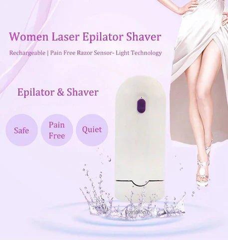 𝐇𝐚𝐩𝐩𝐲 𝐂𝐚𝐫𝐭™Purple Epilator – آلة إزالة الشعر البنفسجية