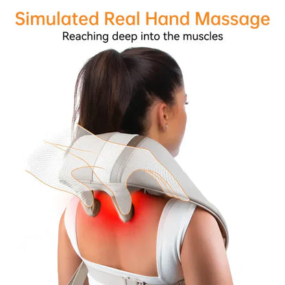 𝐇𝐚𝐩𝐩𝐲 𝐂𝐚𝐫𝐭™ Kneading Massager (Shoulder and Neck) – مدلك عجن للكتف والرقبة
