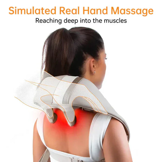 𝐇𝐚𝐩𝐩𝐲 𝐂𝐚𝐫𝐭™ Kneading Massager (Shoulder and Neck) – مدلك عجن للكتف والرقبة