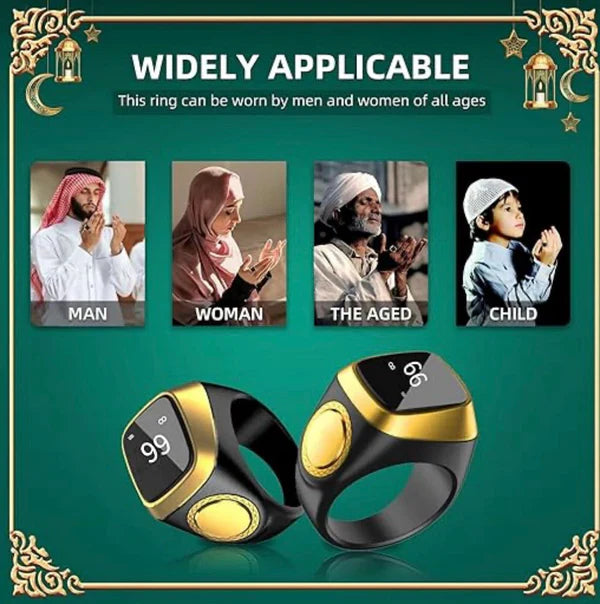 𝐇𝐚𝐩𝐩𝐲 𝐂𝐚𝐫𝐭 Tasbeeh Ring – خاتم تسبيح