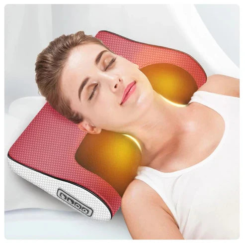 𝐇𝐚𝐩𝐩𝐲 𝐂𝐚𝐫𝐭™ Red Pillow Massager – جهاز تدليك الوسادة الحمراء