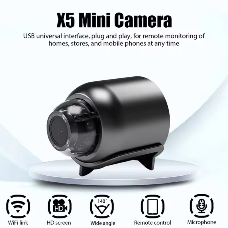 Mini Wifi Camera 1080p HD/كاميرا واي فاي صغيرة